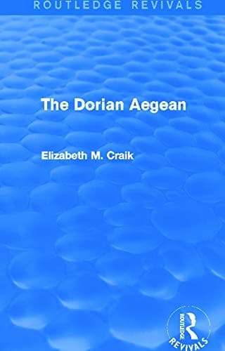 Tapa de Dorian Aegean (Routledge Revivals)