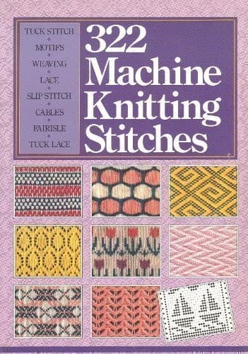 Tapa de 322 Machine Knitting Stitches