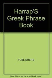 Tapa de Harrap's Greek phrase book