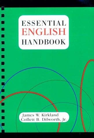 Tapa de Essential English Handbook
