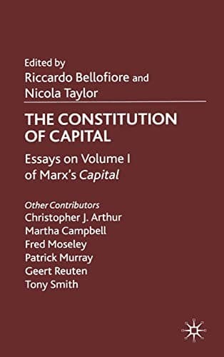 Tapa de CONSTITUTION OF CAPITAL