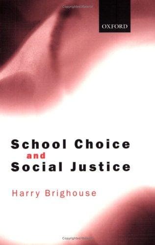 Tapa de School Choice and Social Justice