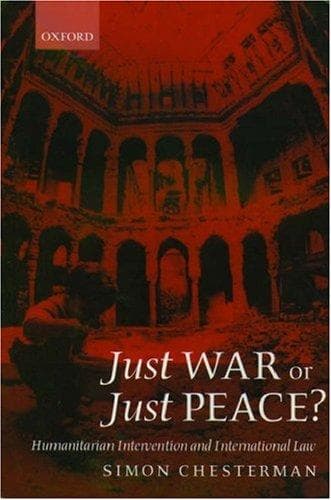 Tapa de Just War or Just Peace?