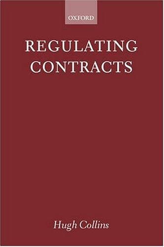 Tapa de Regulating Contracts