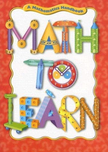 Tapa de Math to Learn