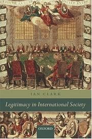 Tapa de Legitimacy in International Society