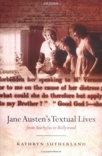 Tapa de Jane Austen's Textual Lives