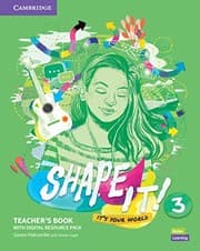 Tapa de Shape It! Level 3 Teacher's Book and Project Book with Digital Resource Pack
