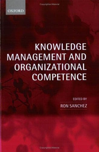 Tapa de Knowledge Management and Organizational Competence