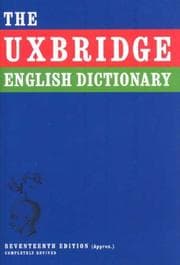 Tapa de Uxbridge English Dictionary (I'm Sorry I Haven't a Clue)