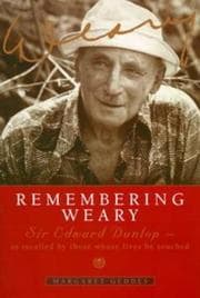 Tapa de Remembering Weary