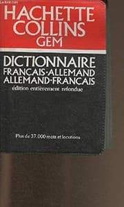 Tapa de Collins Gem Francais-Allemand Deutsch-Franzosisch Dictionary