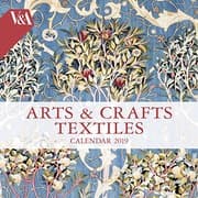 Tapa de V&A - Arts & Crafts Textiles Wall Calendar 2019