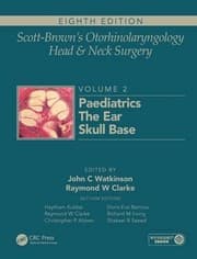 Tapa de Scott-Brown's Otorhinolaryngology and Head and Neck Surgery, Eighth Edition : Volume 2