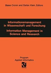 Tapa de Informationsmanagement in Wissenschaft und Forschung