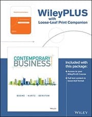 Tapa de Contemporary Business, 17e WileyPLUS Learning Space Registration Card + Loose-Leaf Print Companion