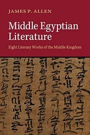 Tapa de Middle Egyptian Literature