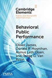 Tapa de Behavioral Public Performance