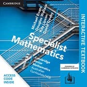 Tapa de Specialist Mathematics, Units 1 and 2