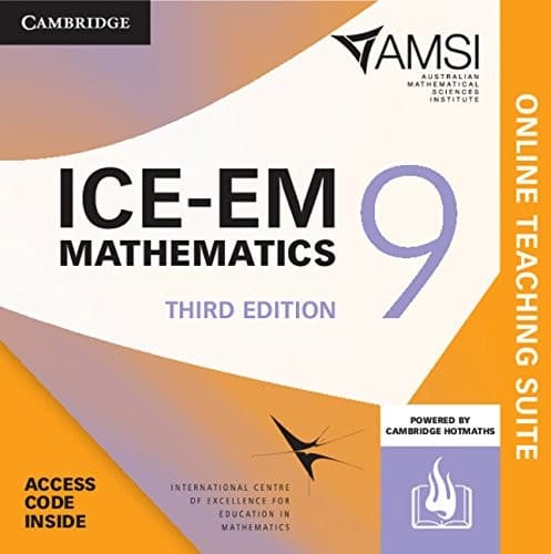 Tapa de ICE-EM Mathematics Year 9