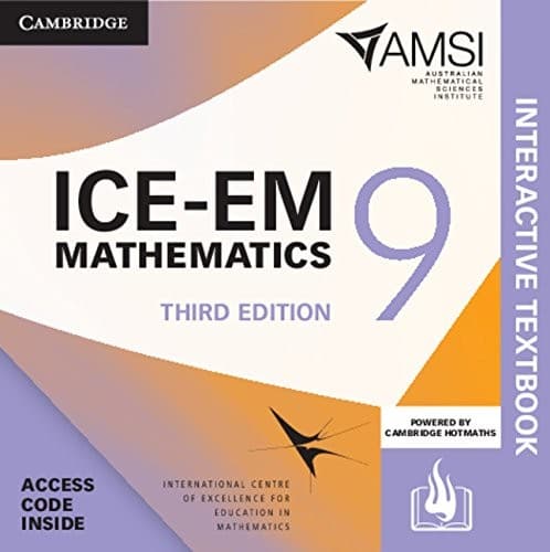 Tapa de ICE-EM Mathematics, Year 9