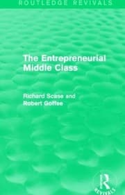 Tapa de Entrepreneurial Middle Class (Routledge Revivals)