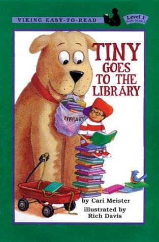 Tapa de Tiny goes to the library
