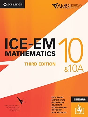 Tapa de ICE-EM Mathematics, Year 10