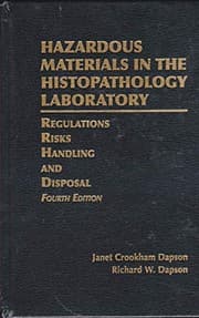 Tapa de Hazardous Materials in the Histopathology Laboratory