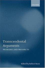 Tapa de Transcendental Arguments