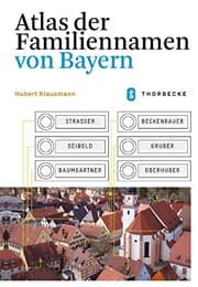 Tapa de Atlas der Familiennamen von Bayern