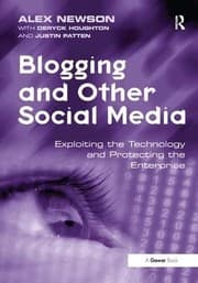 Tapa de Blogging and other social media