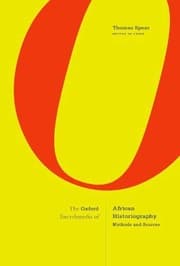 Tapa de Oxford Encyclopedia of African Historiography