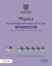 Tapa de Cambridge International AS and a Level Physics Practical Workbook