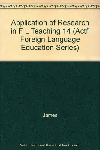 Tapa de Practical Applications of Research in Foreign Language Teaching