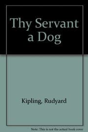 Tapa de 'Thy Servant a Dog'