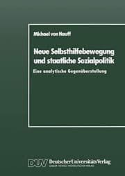 Tapa de Neue Selbsthilfebewegung und staatliche Sozialpolitik