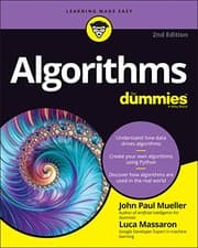 Tapa de Algorithms for Dummies