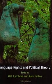 Tapa de Language rights and political theory