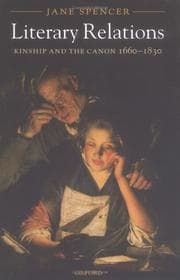 Tapa de Literary relations