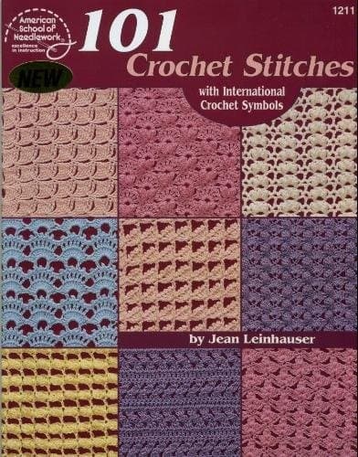 Tapa de 101 crochet stitches