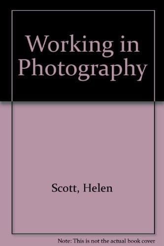 Tapa de Working in photography