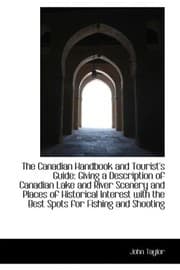 Tapa de Canadian Handbook and Tourist's Guide