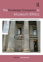 Tapa de Routledge companion to museum ethics