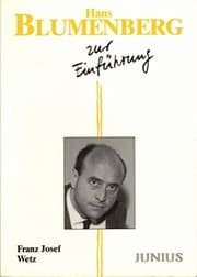Tapa de Hans Blumenberg zur Einführung