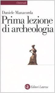 Tapa de Prima lezione di archeologia
