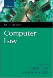 Tapa de Computer law