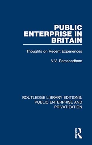 Tapa de Public Enterprise in Britain