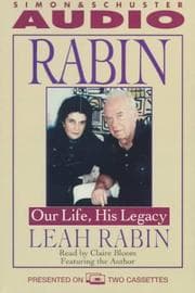 Tapa de RABIN: OUR LIFE, HIS LEGACY CASSETTE