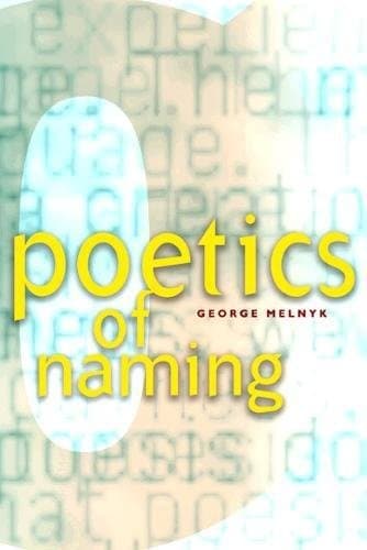 Tapa de Poetics of naming